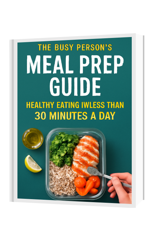 The Busy Person's Meal Prep Guide: Quick, Healthy, and Stress-Free Recipes for Your Hectic Lifestyle