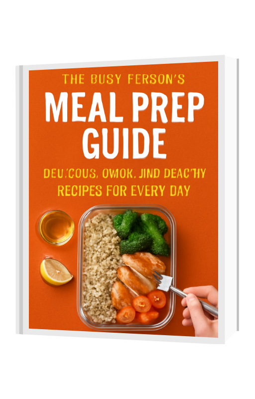 The Busy Person’s Meal Prep Guide: Delicious, Quick, and Healthy Recipes for Every Day